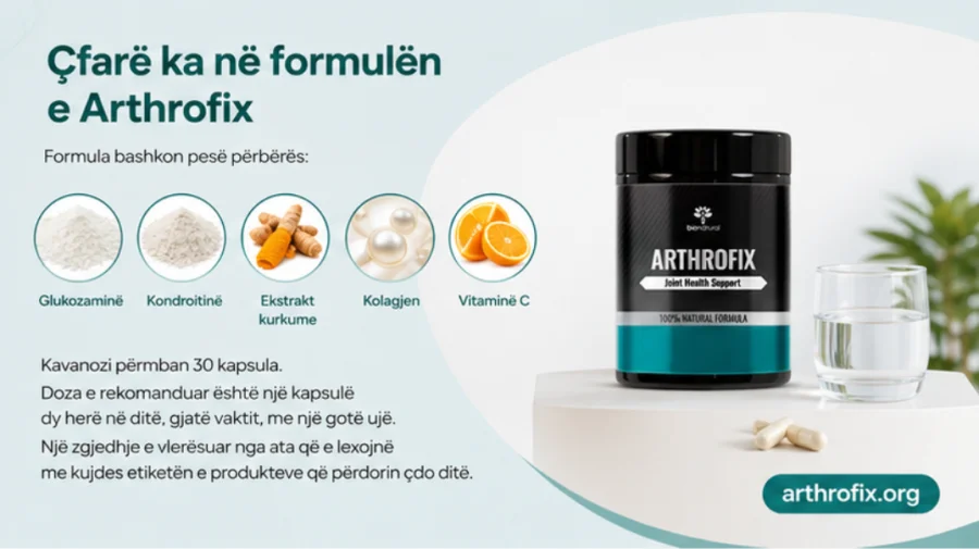 Arthrofix — капсули и состојки на формулата