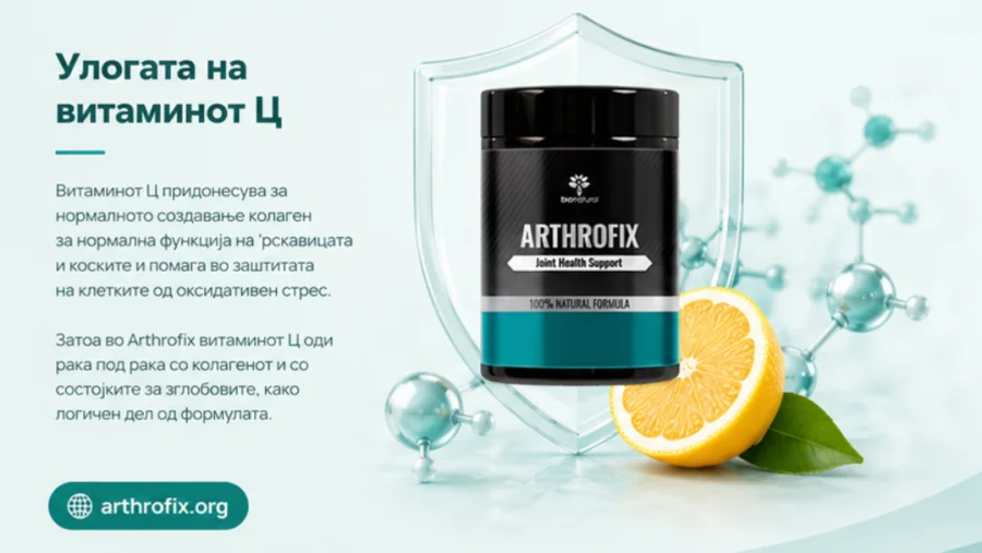 Arthrofix — витамин Ц и создавање колаген